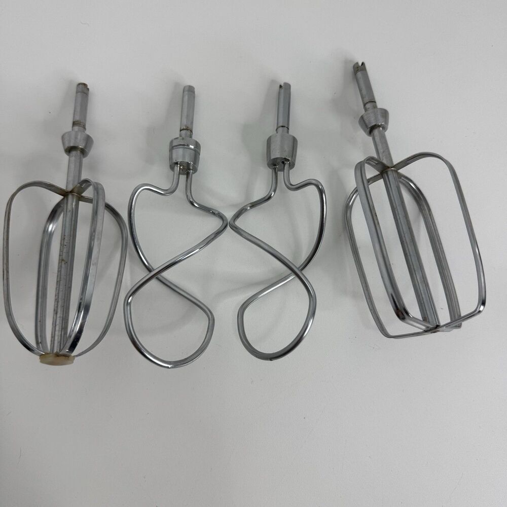 Vintage Oster Regency Kitchen Center Mixer Beater Dough Original Parts
